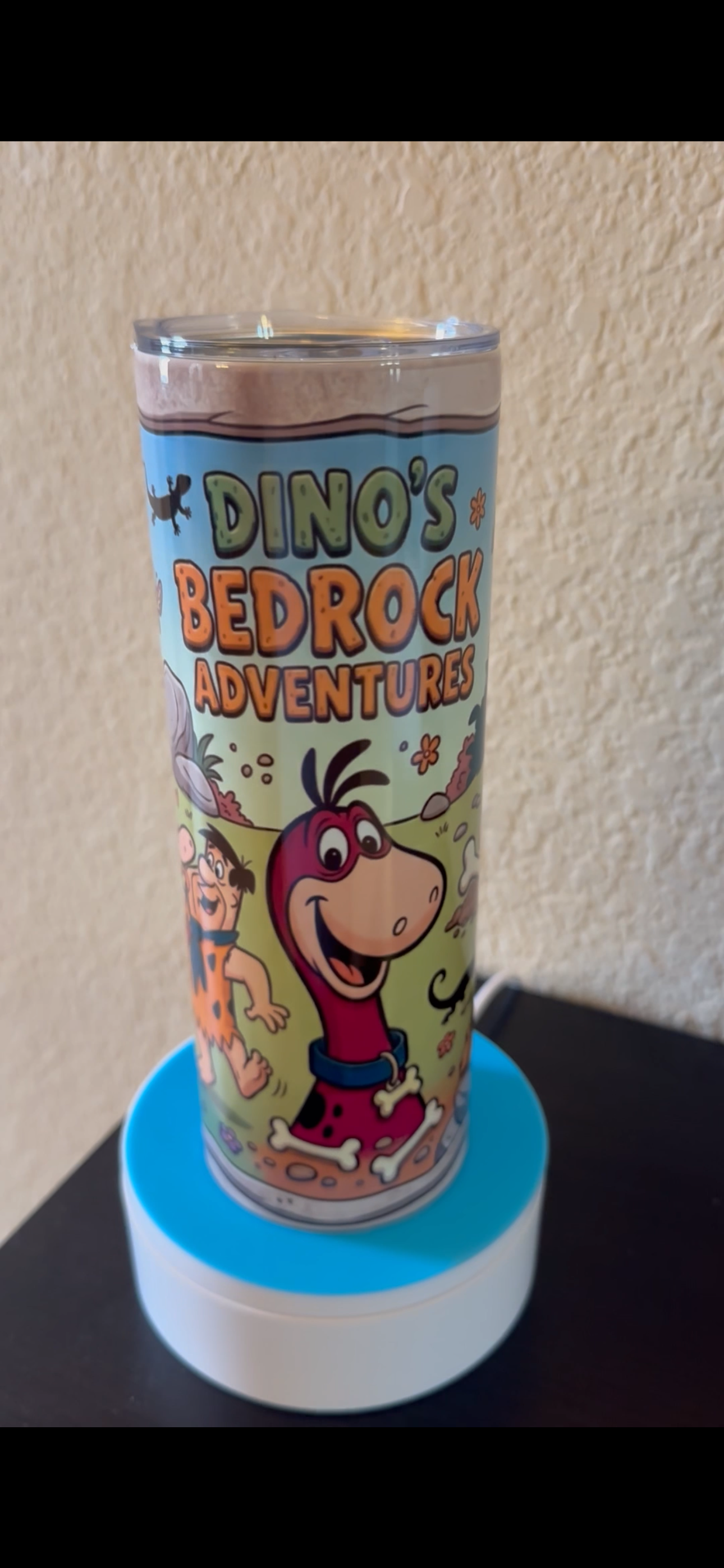 20oz Tumbler (Cave Men & Dinos)