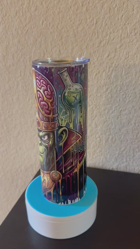 20oz Tumbler (Evil Monkey)