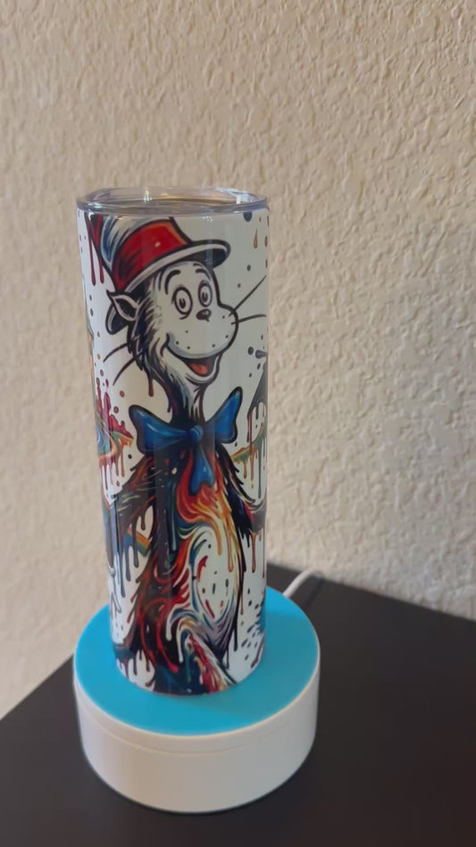 20oz Tumbler (Fancy Cat)