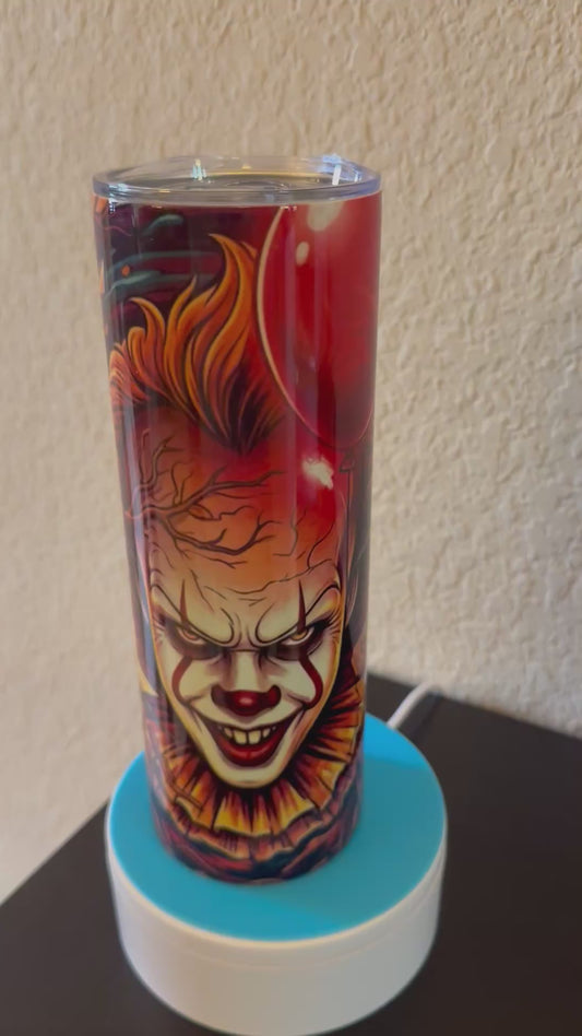 20oz Tumbler (Killer Clown)